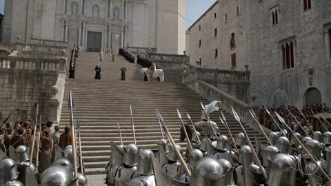 Stairs of Girona Cathedral Game of thrones Girona