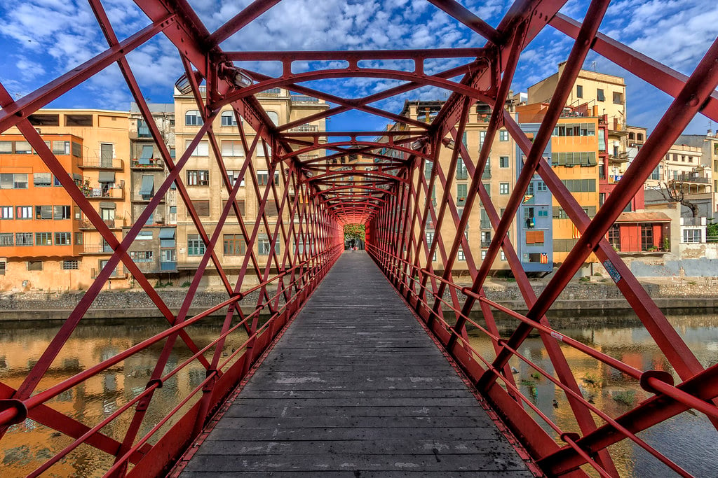 Eiffel Bridge in Girona